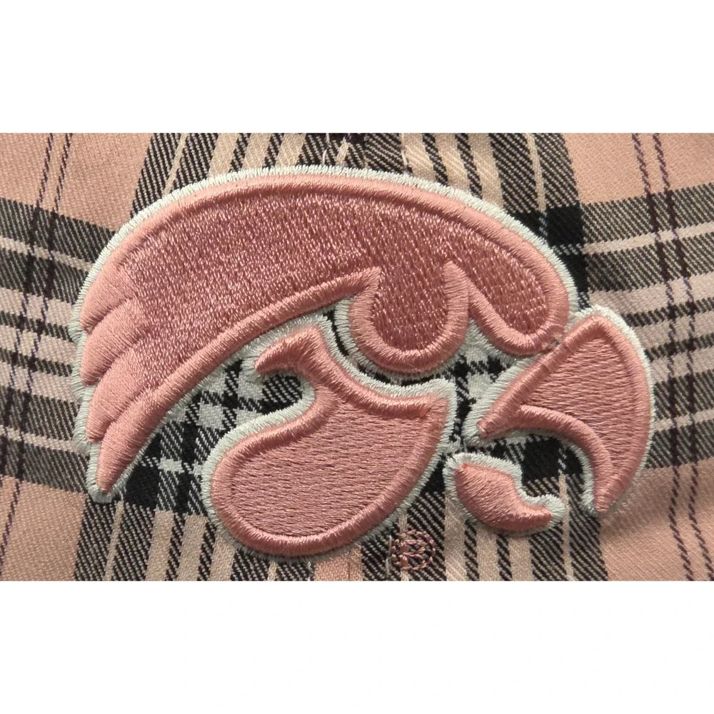 Top of the World Iowa Hawkeyes Cap Hat NCAA‎ Womens OSFM Pink Plaid